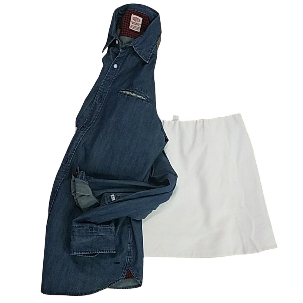 EUC Scotch‎ & soda denim shirt size small
